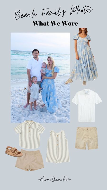 Beach family photos! My free people dress is on sale from Zappos but it has limited stock! I linked it from Nordstrom too! I’m wearing a size small!

Resort / family photos / beach / beach photos / summer dresses / free people / maxi dress / baby boy / boys outfit / resort style / vacation 

#LTKfamily #LTKkids #LTKbaby