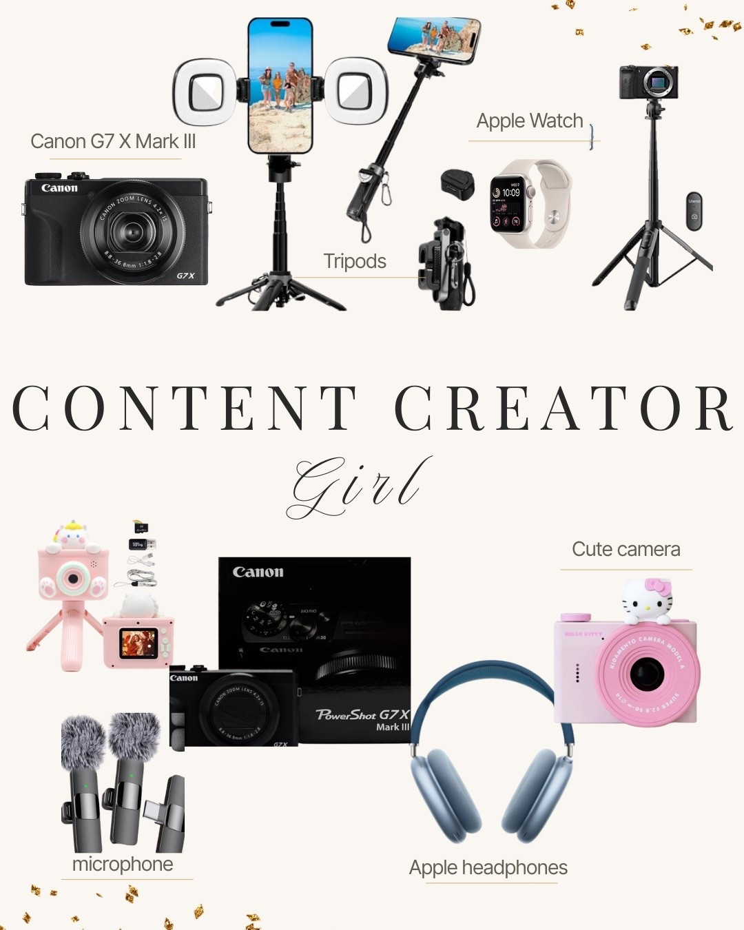 Content creator girl gift guide


#LTKGiftGuide #LTKHoliday #LTKCyberWeek