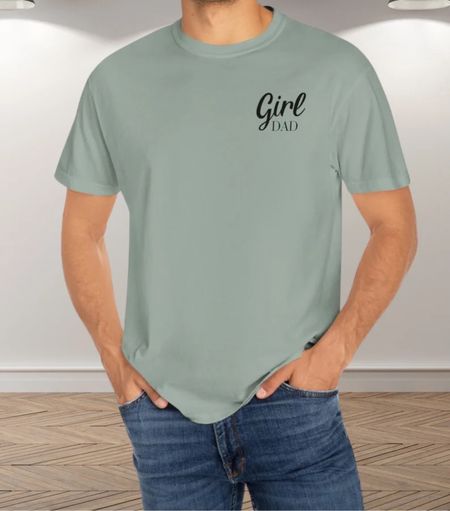 Father’s Day gift for the girl dads!! This shirt is the perfect gift for a girl dad! Simple, small design in multiple short colors! Father’s Day shirt, girl dad gifts, Father’s Day gift ideas 

#LTKFind #LTKmens #LTKGiftGuide