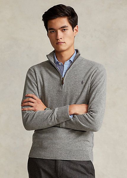 Merino Quarter-Zip Sweater | Ralph Lauren (UK)