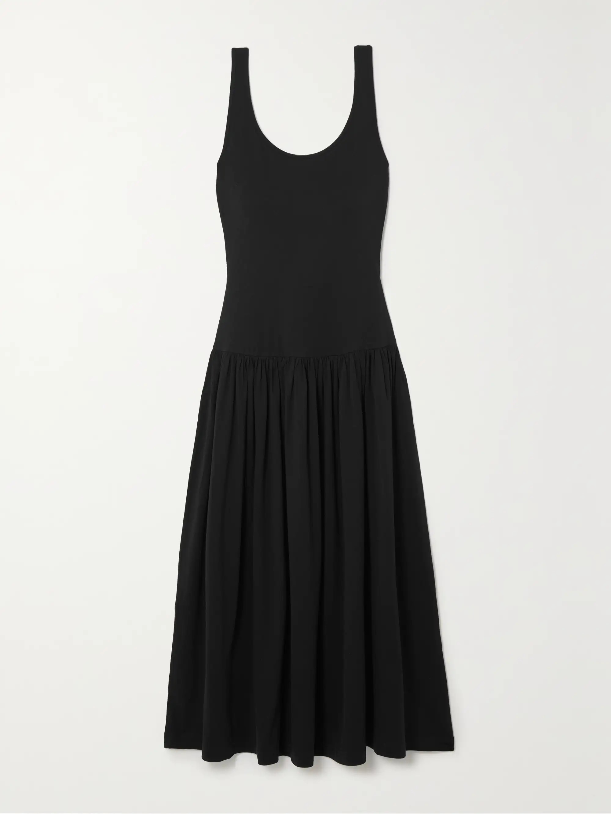 + NET SUSTAIN Flos organic cotton and TENCEL Modal-blend maxi dress | NET-A-PORTER (UK & EU)