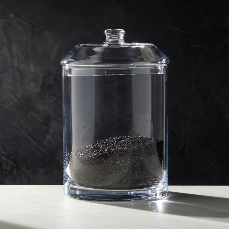 Snack Large Glass Canister by Jennifer Fisher + Reviews | CB2 | CB2