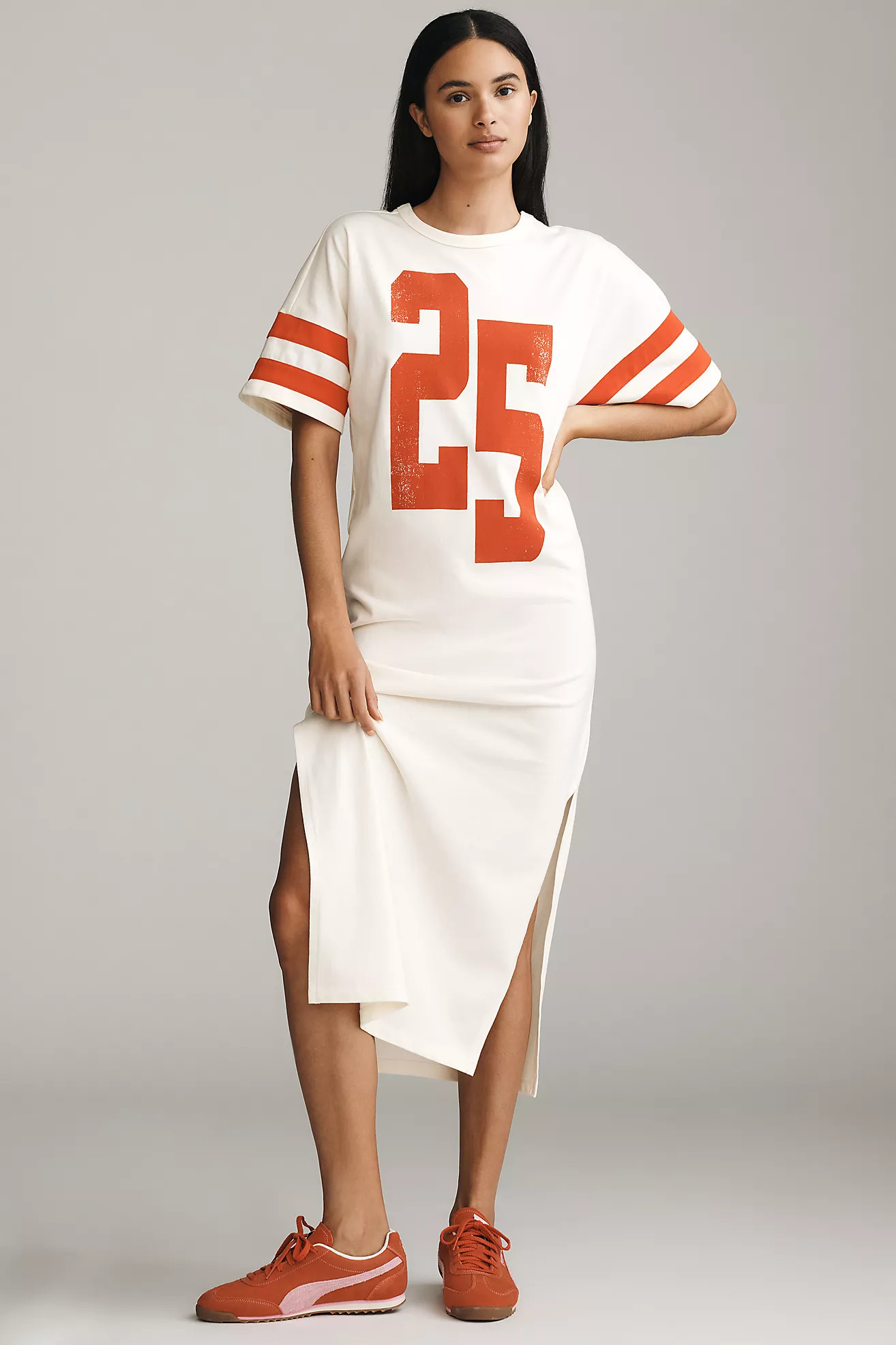 Daily Practice Graphic T-Shirt Midi Dress | Anthropologie (US)