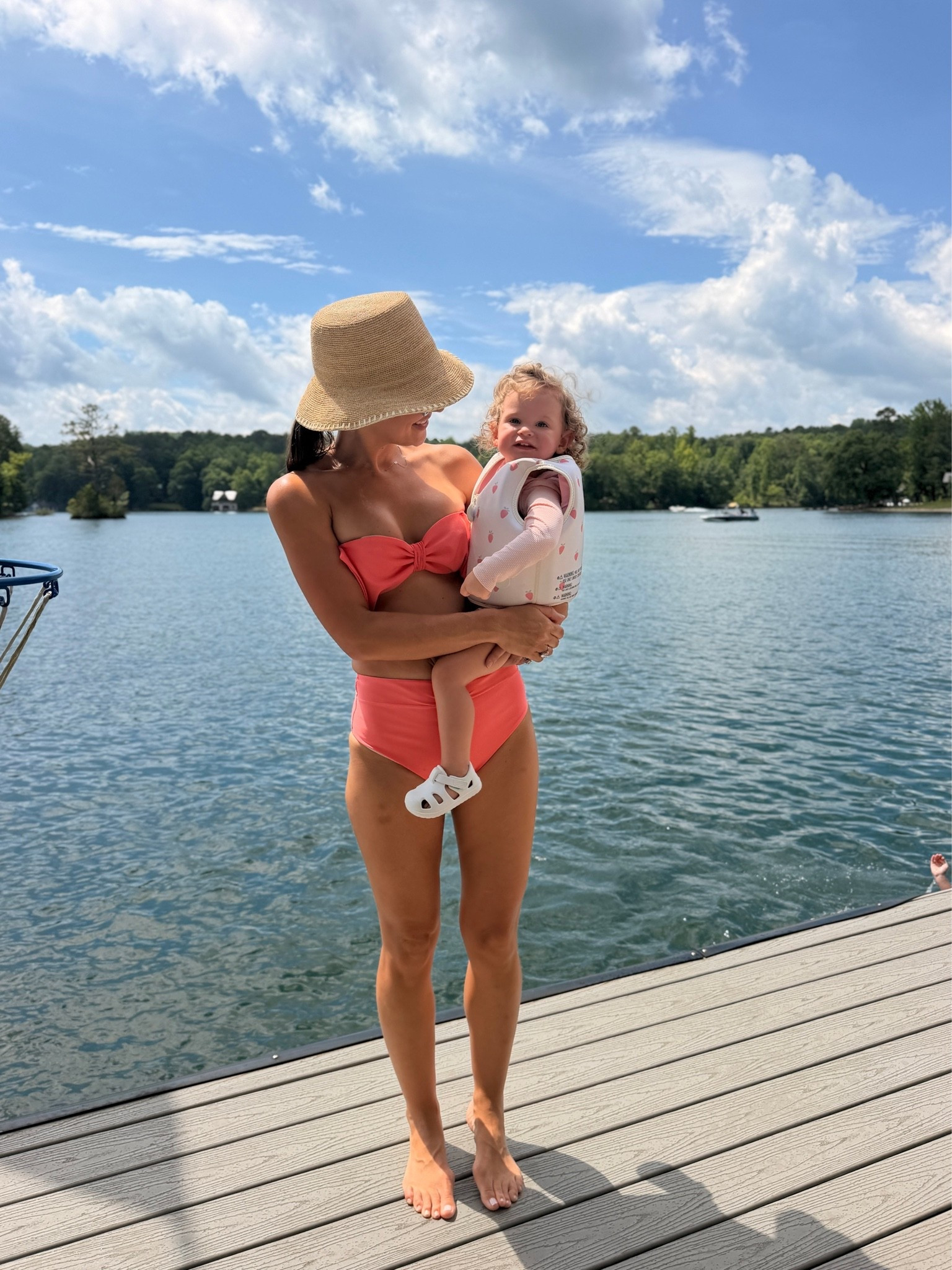 Lake day with my favorite girl in the world

#LTKSwim #LTKBaby
