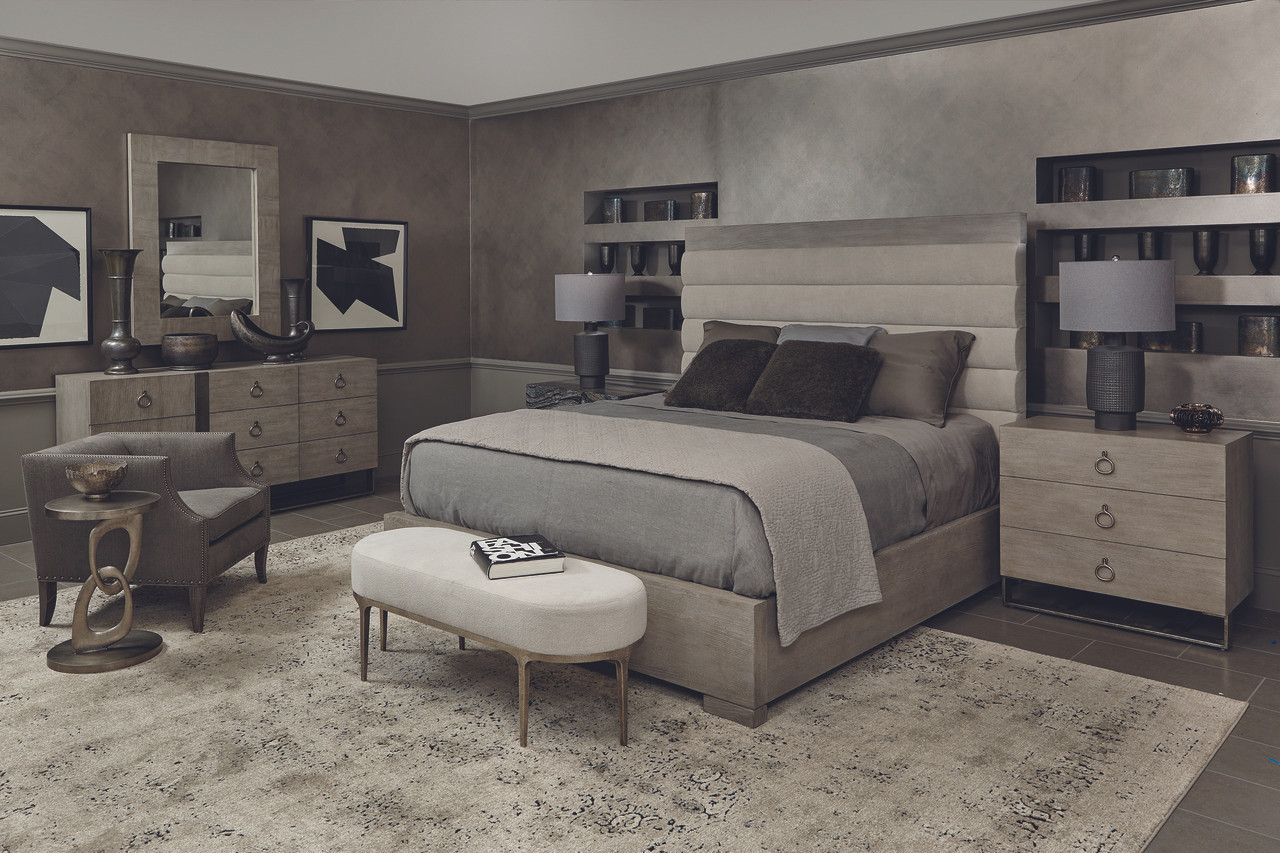 Linea Upholstered Panel Bedroom Set | 1stopbedrooms