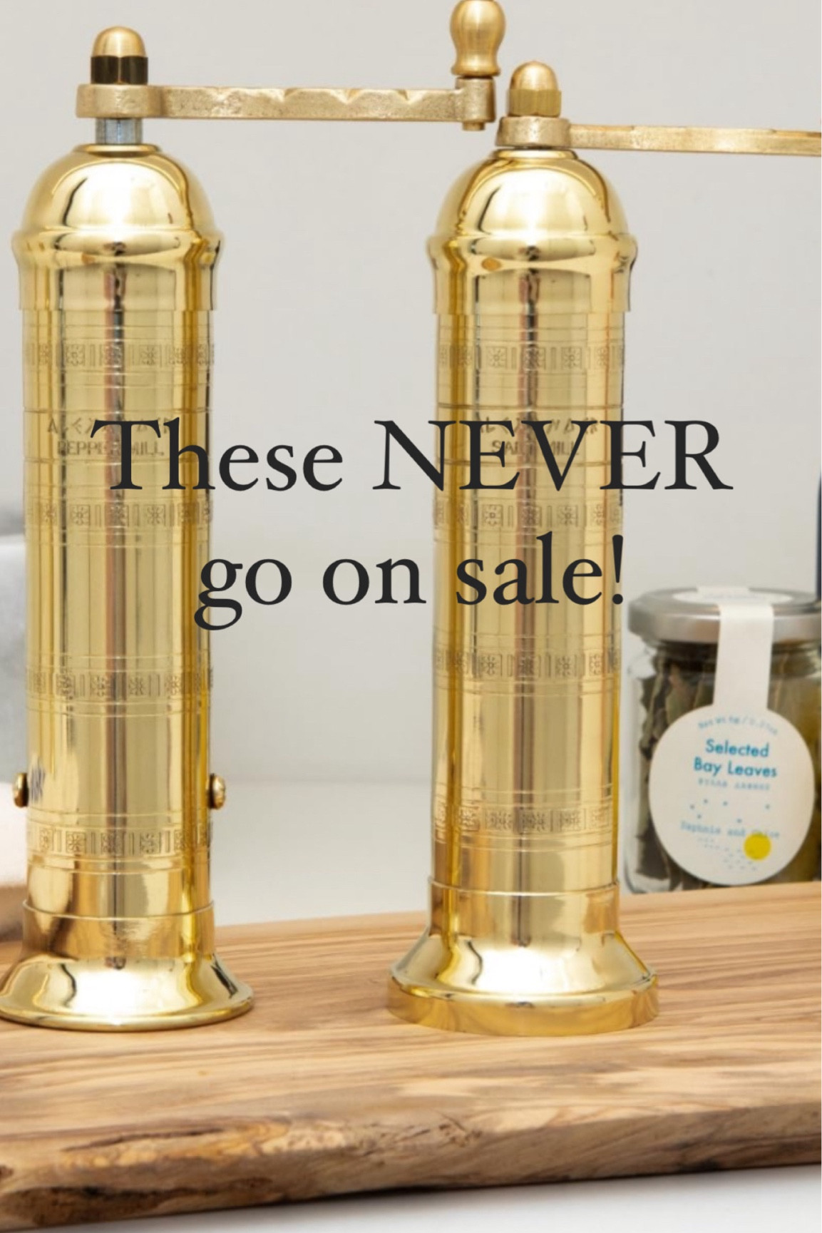 Beautiful Greek salt and pepper grinders! Beautiful sitting on your counter 

#LTKGiftGuide #LTKfindsunder100 #LTKsalealert
