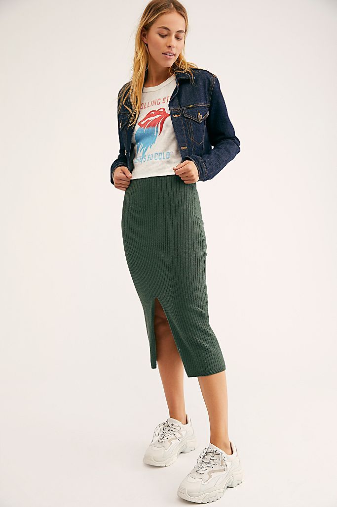 Skyline Midi Skirt | Free People (Global - UK&FR Excluded)