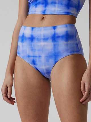 High Waist Printed Bikini Bottom | Athleta
