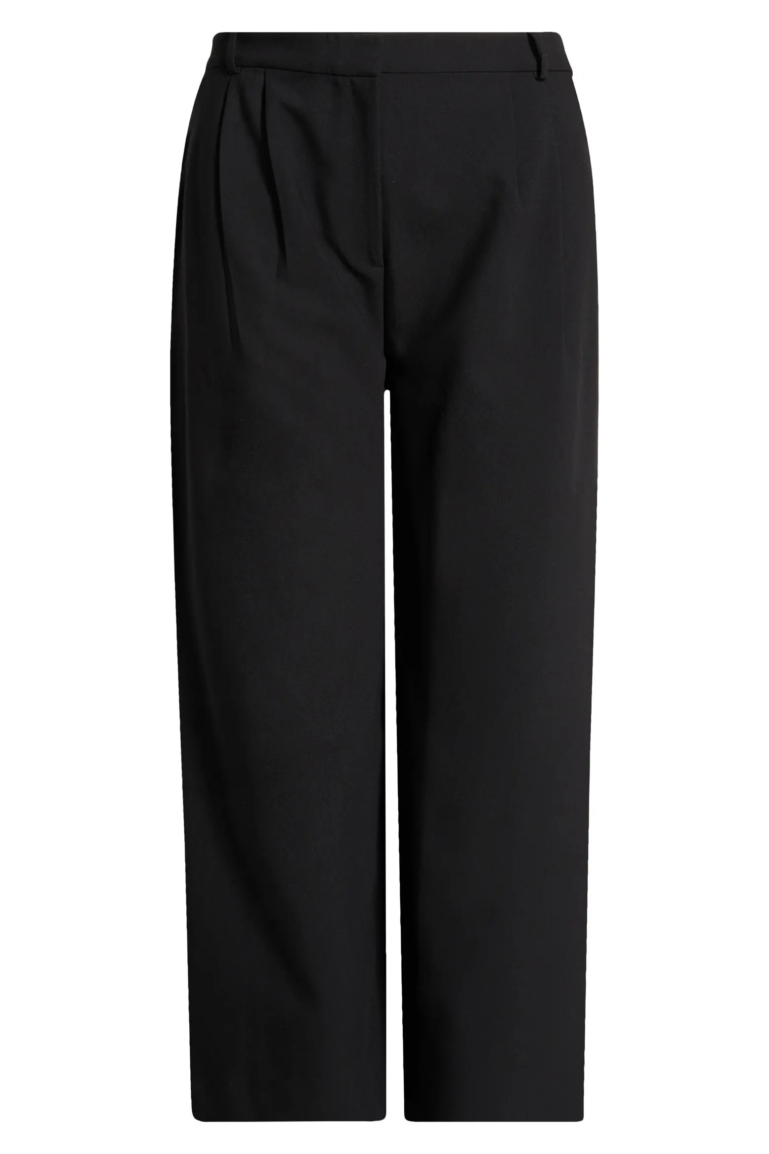 Open Edit Icon Wide Leg Pleated Trousers (Women) | Nordstrom | Nordstrom