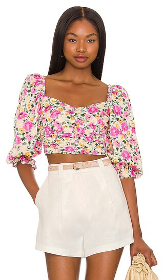 Cassia Crop Top | Revolve Clothing (Global)