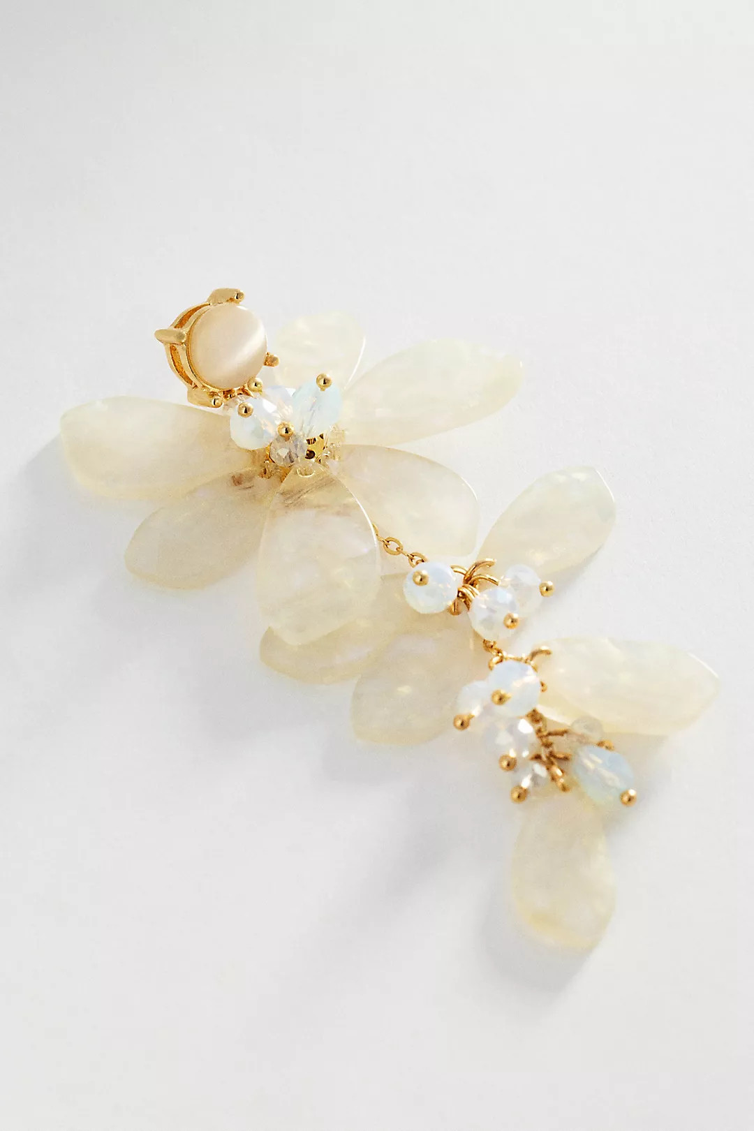 Resin Floral Drop Earrings | Anthropologie (US)