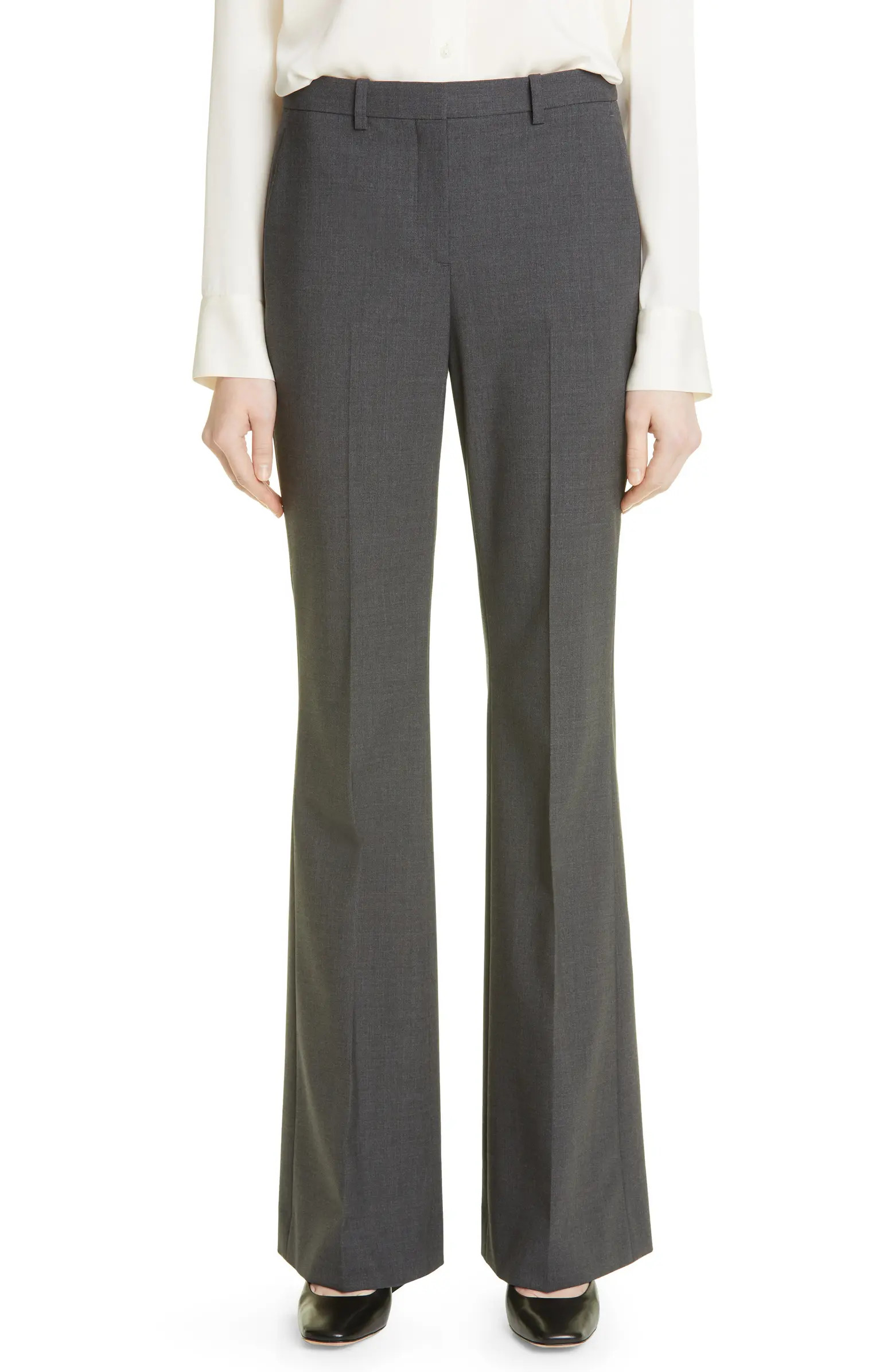 Theory Demitria 2 Stretch Good Wool Suit Pants | Nordstrom | Nordstrom