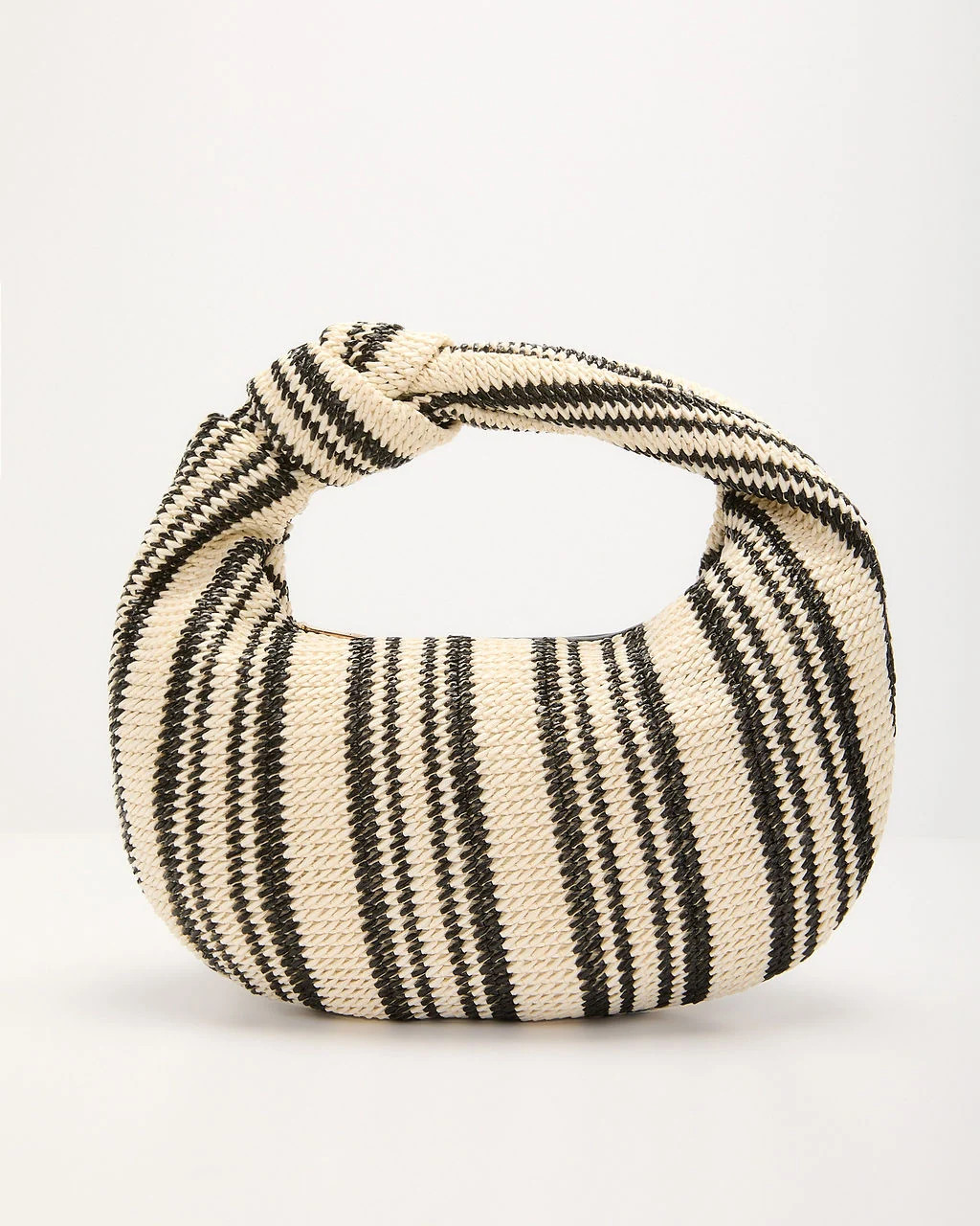 Hansen Striped Knotted Top Handle Bag | VICI