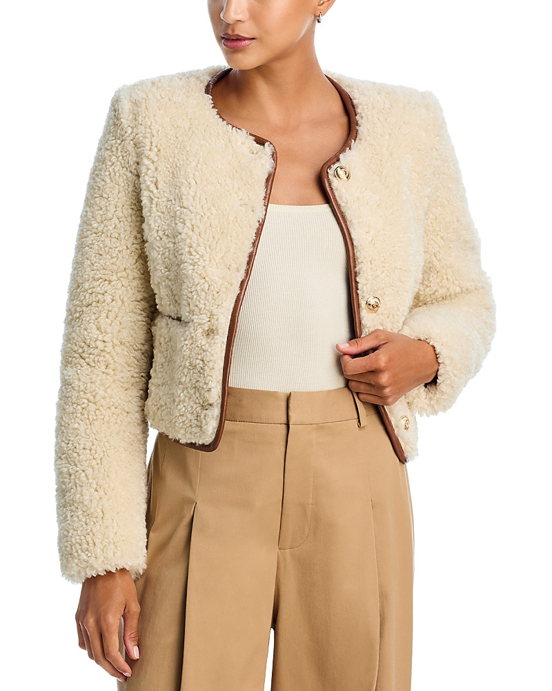 Cinq a Sept Naia Faux Shearling Jacket | Bloomingdale's (US)