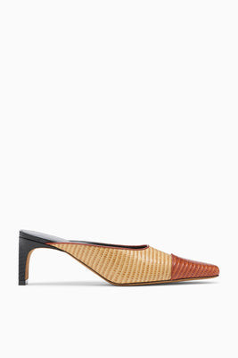 Carlyle Mule - Bisque | Ulla Johnson