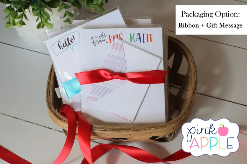 Personalized Teacher Notepad  Teacher Gift Personalized | Etsy | Etsy (US)