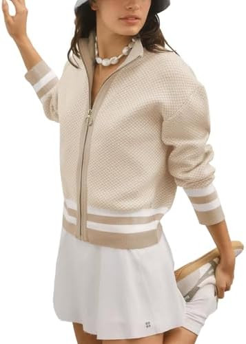 SuperPrity Cardigan Sweaters for Women Long Sleeve Zip Up Lightweight Knit Jacket 2024 Fashion Fa... | Amazon (US)