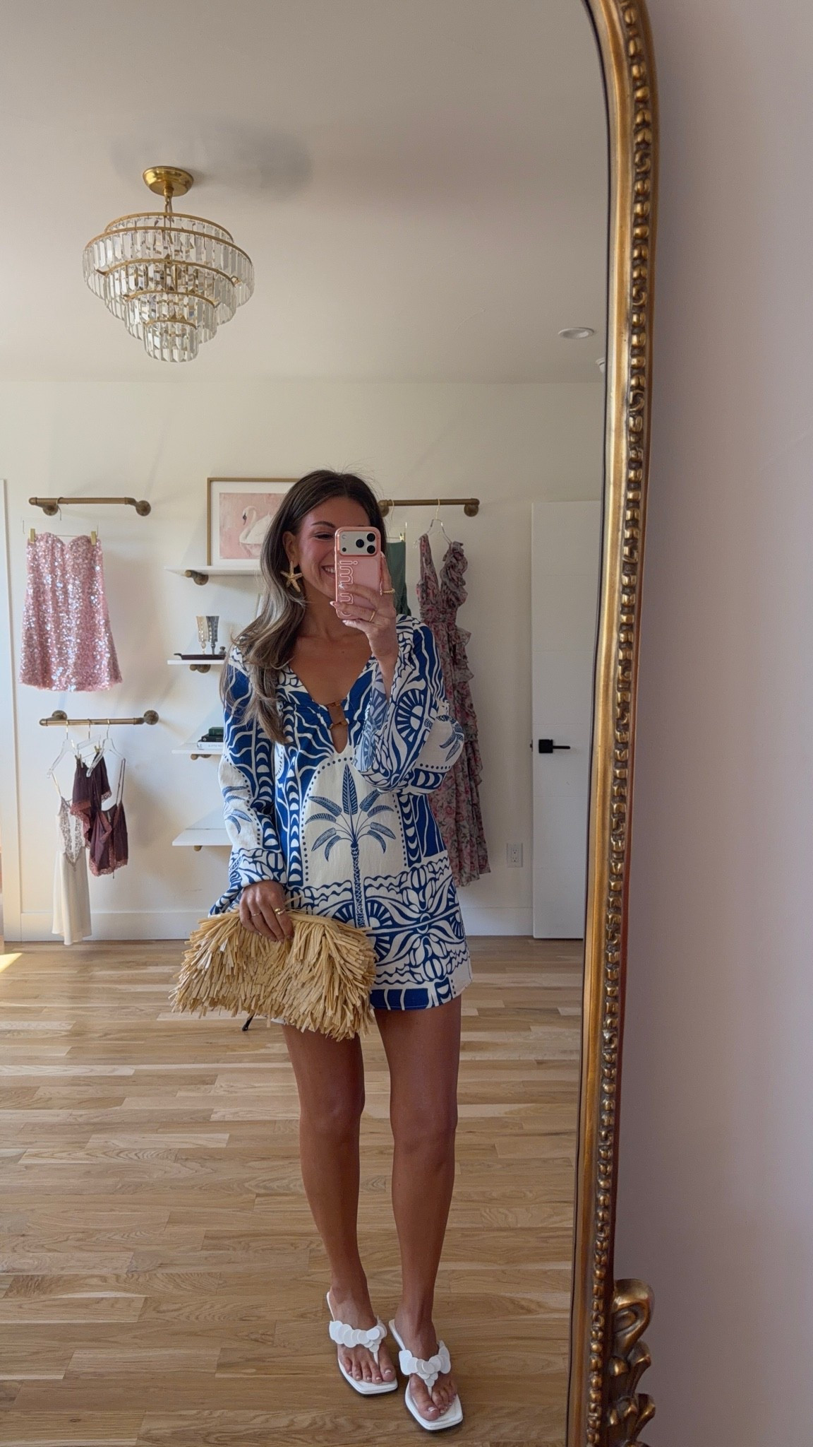 blue-and-white palm-print mini long sleeve plunging keyhole neckline destination wedding summer event dress 🌴💍


Wearing my normal size small/2 

amazon fashion, amazon dresses, amazon finds, amazon outfit ideas, amazon summer outfits, affordable fashion finds
summer wedding guest dresses, wedding guest dresses, cocktail dresses, semi-formal dresses, black tie wedding guest dresses, destination wedding guest dresses, garden party dresses, wedding guest outfit ideas

#LTKgrwm #LTKSeasonal #LTKWedding
