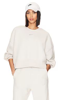 NSW Plush Crop Crew Sweatshirt
                    
                    Nike | Revolve Clothing (Global)