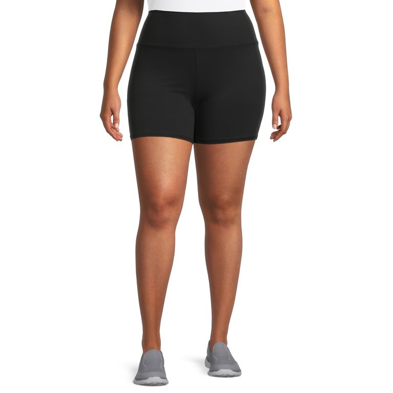Avia Women's SoftSculpt Bike Shorts, 6" Inseam, Sizes XS-XXXL | Walmart (US)