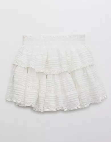 aerie, Skirts, Rock N Ruffle Aerieskirt Size M Loveshackfancy Dupe