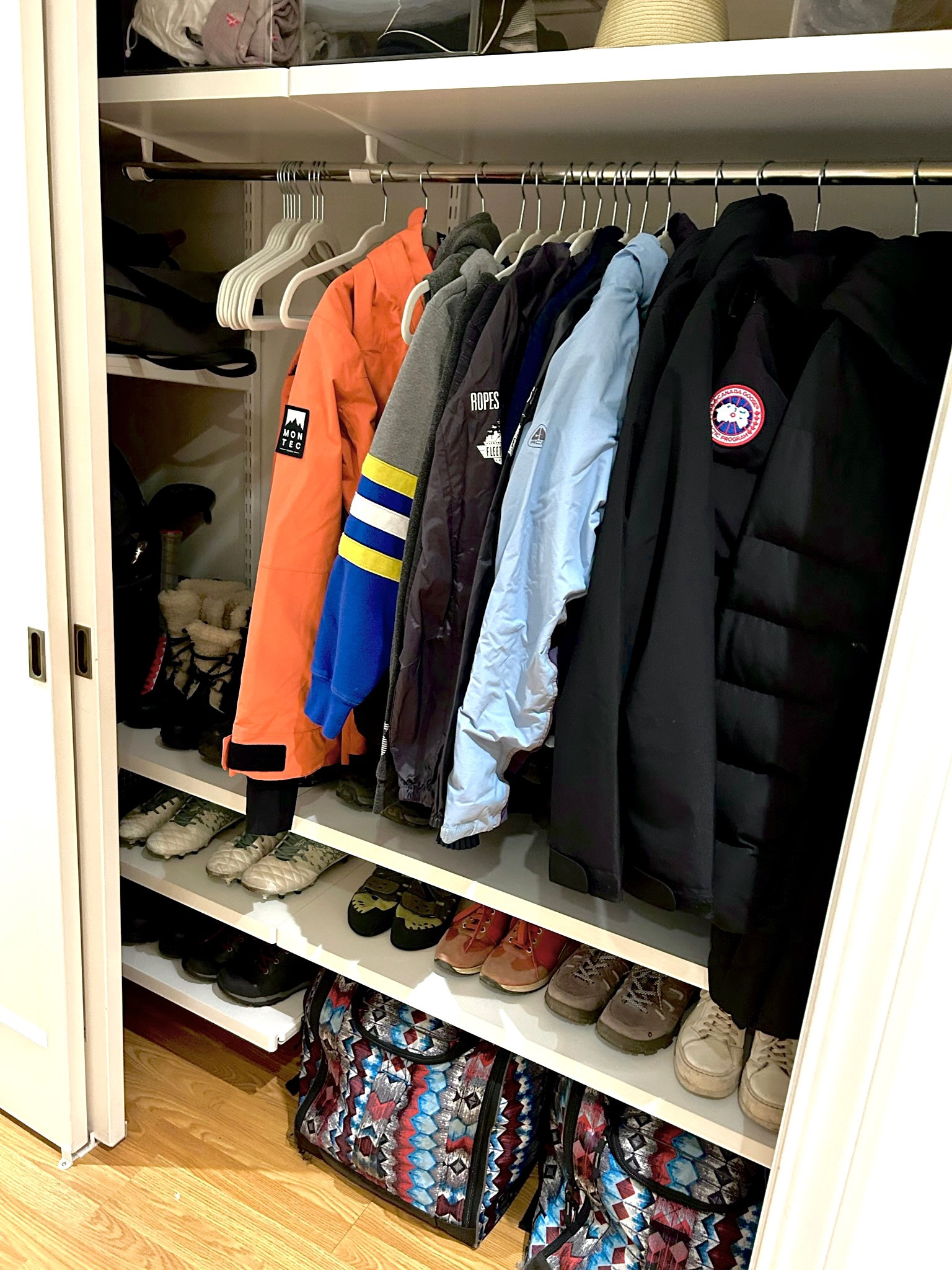 Coat Closet Storage