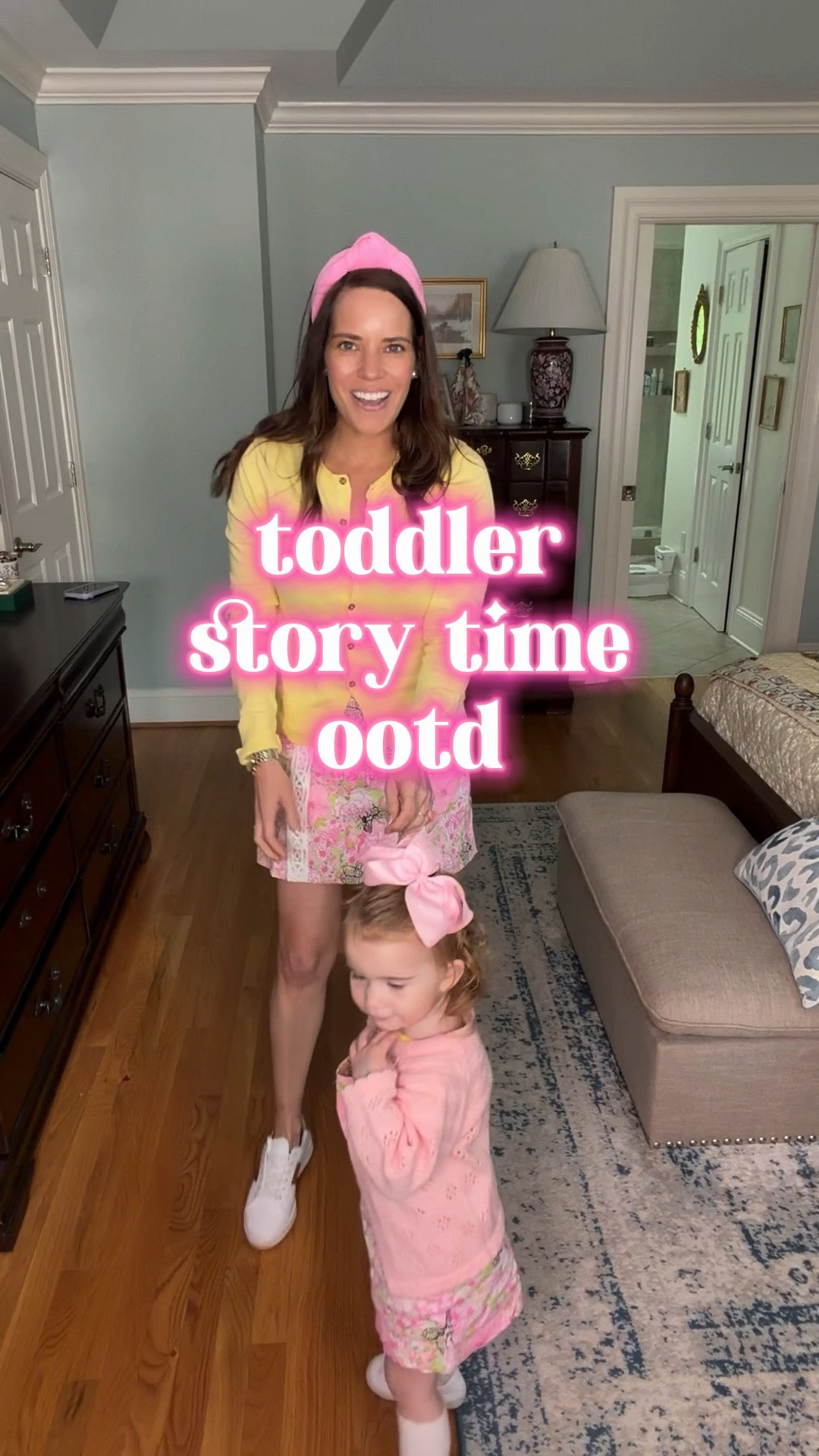 Library Story Time Outfits for Mama & Mini 📚🎀

Sweet little mama & mini looks for library story time and rainy day adventures ☔️📚🎀

Sharing our coordinating pink and yellow outfits, plus all the cute details from her floral jumper dress and cardigan to the bows, Mary Jane shoes, knee socks, and matching accessories 💕 I linked my cardigan, floral mini skirt, sneakers, and her adorable umbrella too!

These outfits were perfect for a cozy morning at the library followed by playing in the rain with her pink scalloped umbrella ☂️✨ Such cute spring and summer outfit ideas for moms and little girls!

Mama and mini outfits, library story time outfit, matching mom daughter outfits, Lilly Pulitzer kids, girls floral dress, pink bow outfit, toddler girl style, spring outfits, preppy mama style, rainy day outfits, girls cardigan outfit, Mary Jane shoes, pink umbrella, feminine spring fashion 🎀📚☔️

#LTKstorytime #LTKmomlife #LTKKids