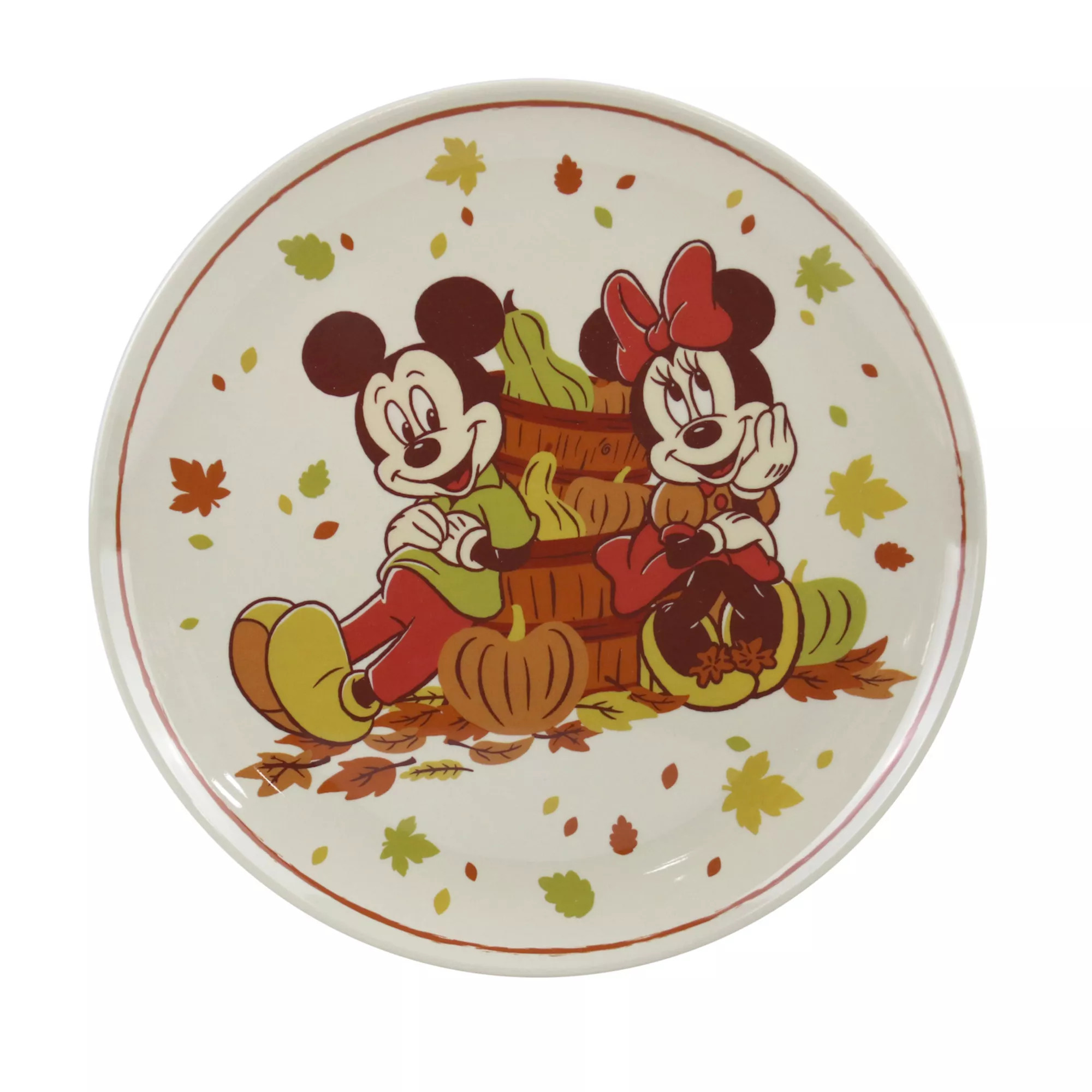Celebrate Together™ Fall Mickey Mouse & Friends Harvest Dinner Plate | Kohl's