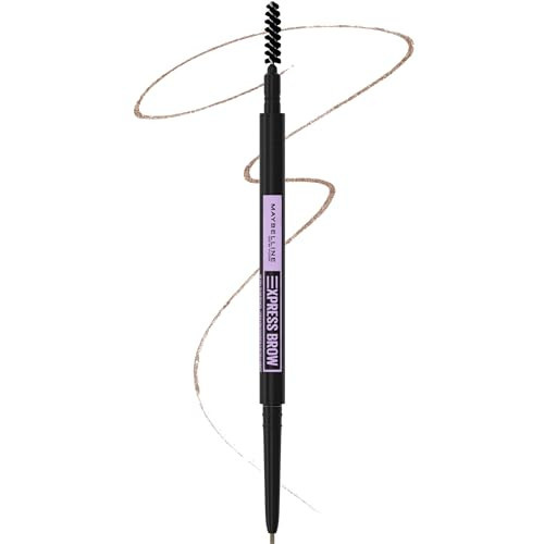 Maybelline Express Brow Ultra Slim Eyebrow Makeup, Brow Pencil with Precision Tip and Spoolie for Defined Eyebrows, Blonde, 1 Count | Amazon (US)