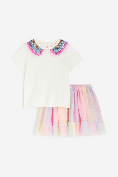 2-piece Tulle Set | H&M (US + CA)