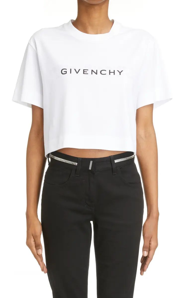 Givenchy x Josh Smith Crop Graphic Tee | Nordstrom | Nordstrom Canada