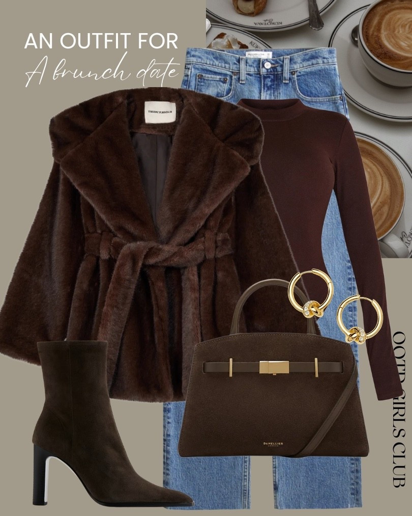 Brunch date / day date / coffee weekend outfit idea - boots - Demellier 

#LTKwinter #LTKjeans #LTKCyberWeek
