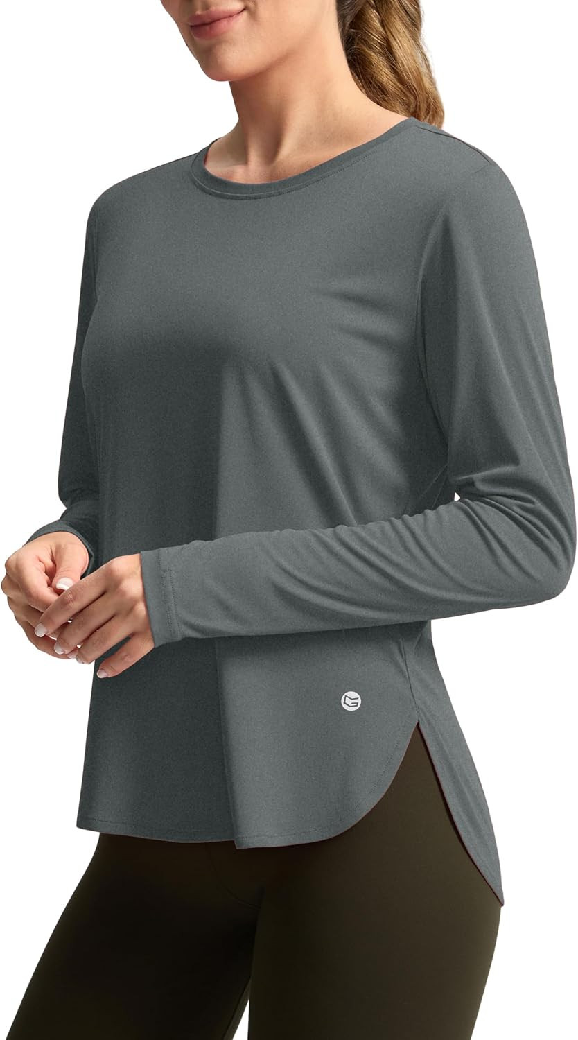 G Gradual Women's Sun Shirts UPF 50+ Long Sleeve Workout Hiking Tops | Amazon (US)