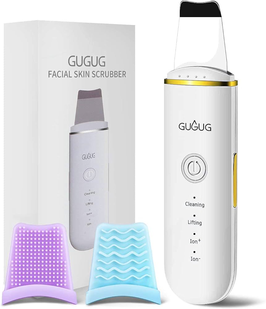 GUGUG Skin Scrubber Face Spatula Skin Spatula Pore Cleaner Blackhead Remover Tools for Facial Dee... | Amazon (US)