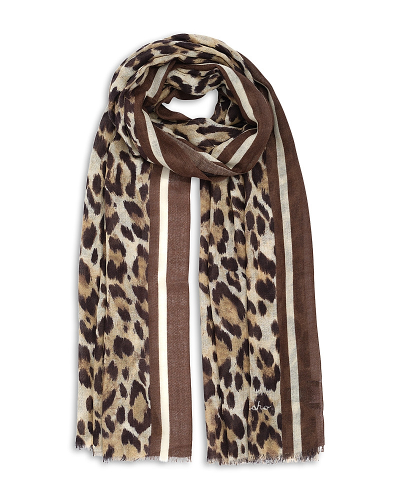 Echo Leopard Print Wrap Scarf | Bloomingdale's (US)