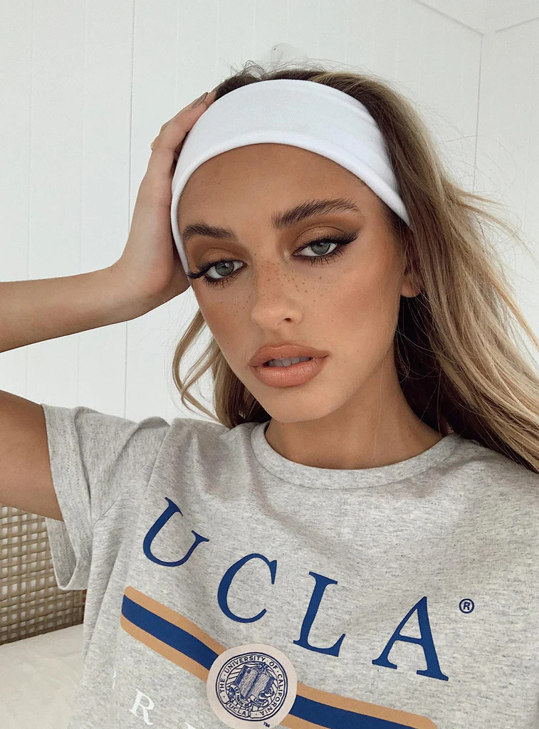 The Juney Headband White | Princess Polly US