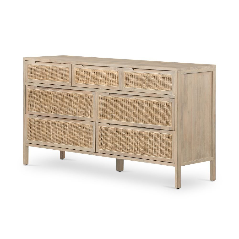 Modern Rattan 7-Drawer | West Elm (US)