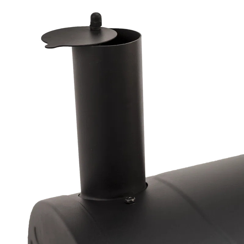 Charbroil American Gourmet 840 Barrel Charcoal Grill with Side Shelves | Wayfair North America