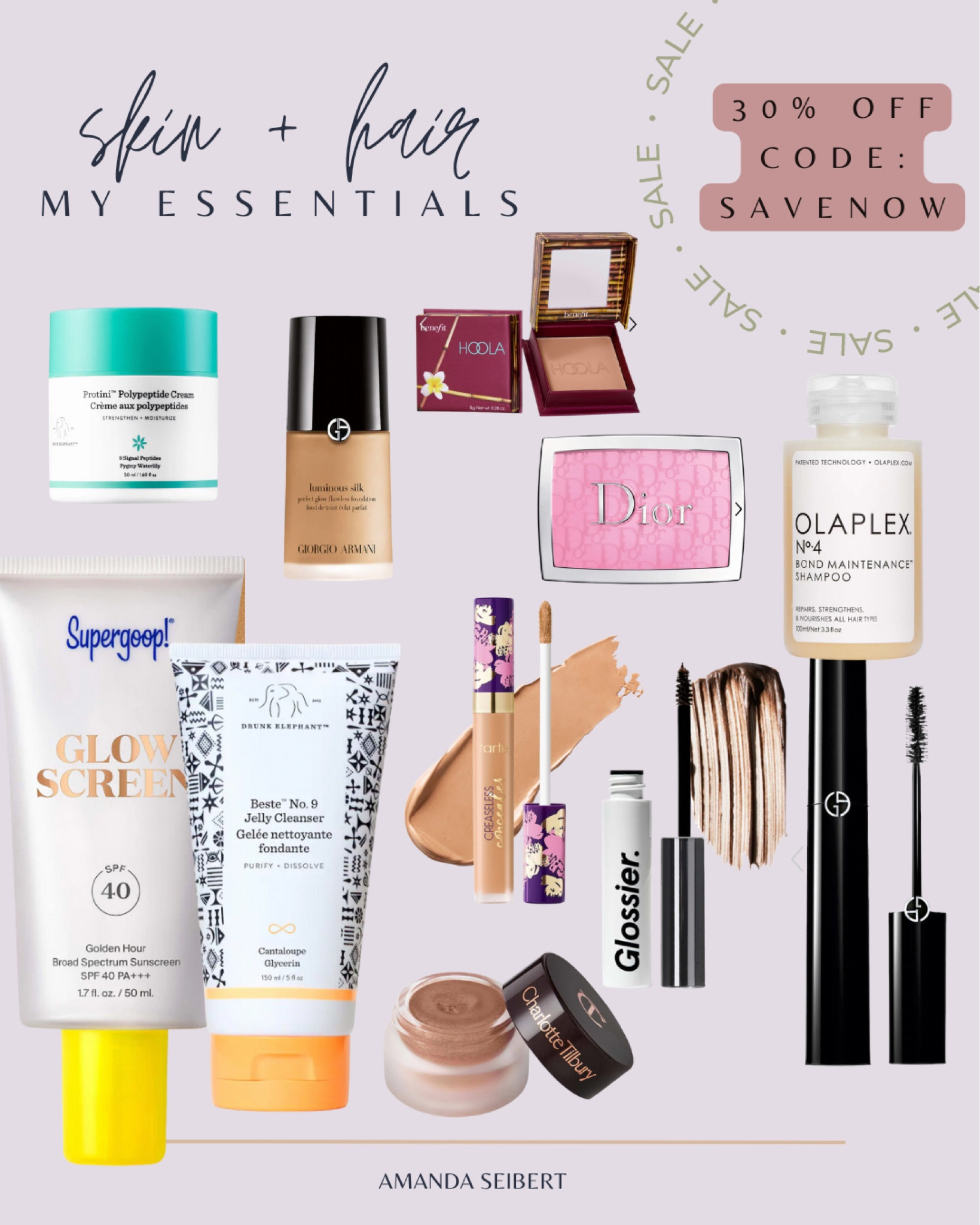 Use code SAVENOW for 30% off your order! Shop my favorites! 

Sephora, makeup favorites, makeup



#LTKbeauty #LTKBeautySale #LTKsalealert