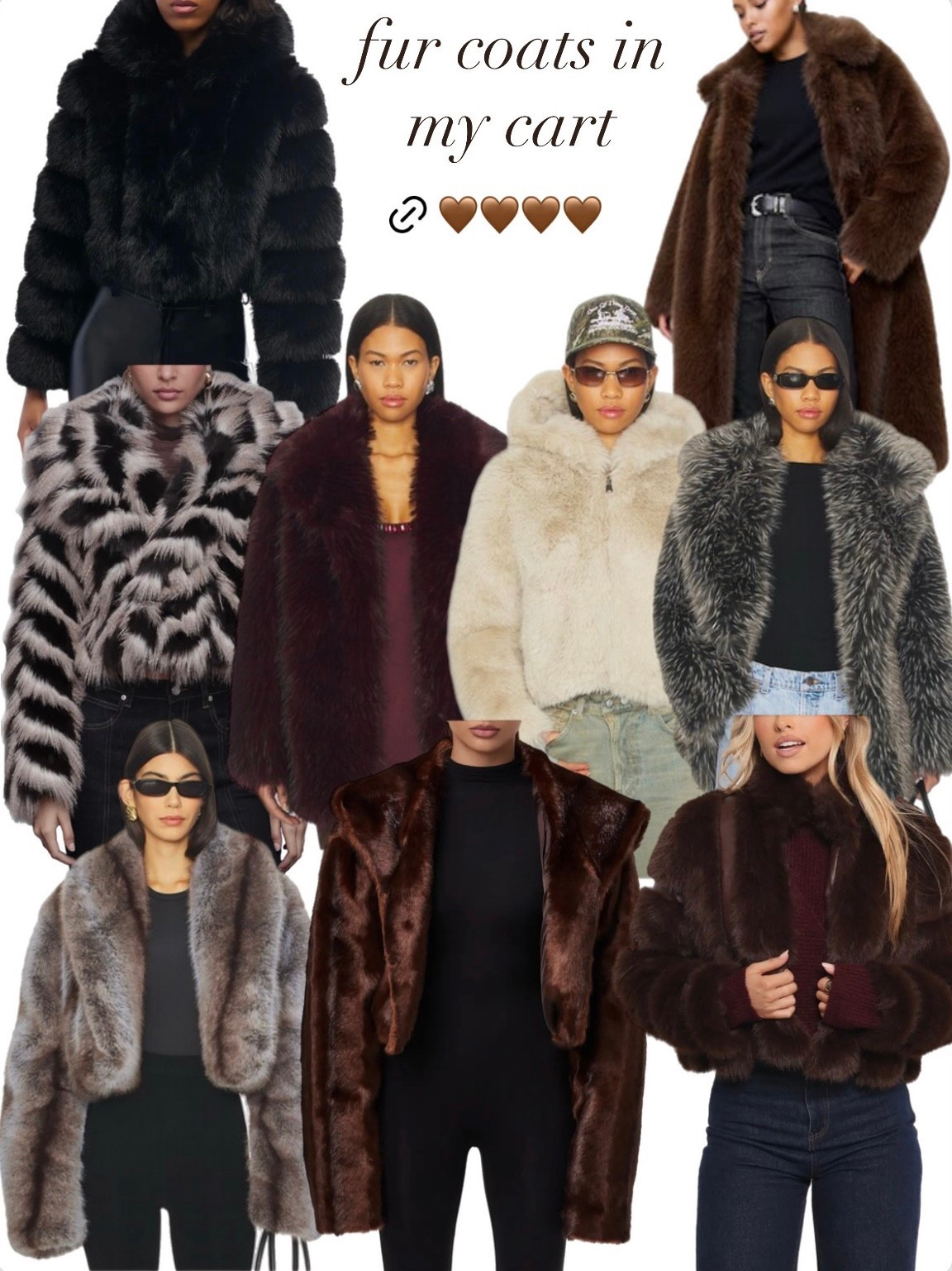 Fur coats
Fur jackets
Faux fur

#LTKHoliday #LTKGiftGuide #LTKStyleTip