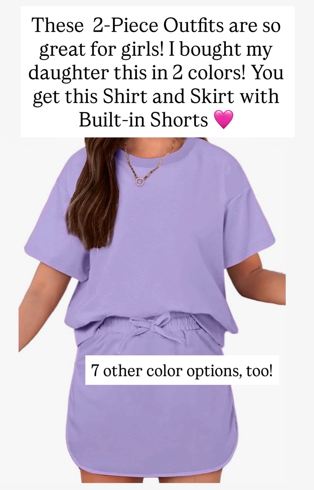 I love this two piece set for girls from Amazon. It is so stinking cute.

#LTKKids
