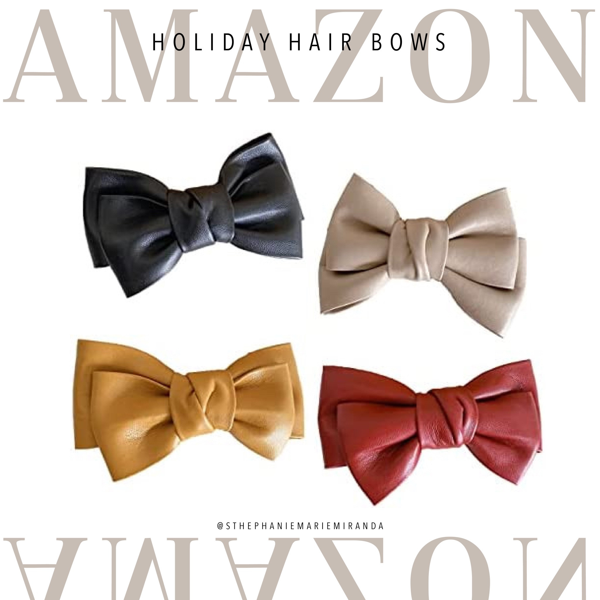 Holiday hair accessories! ✨ 

#LTKSeasonal #LTKHoliday #LTKstyletip