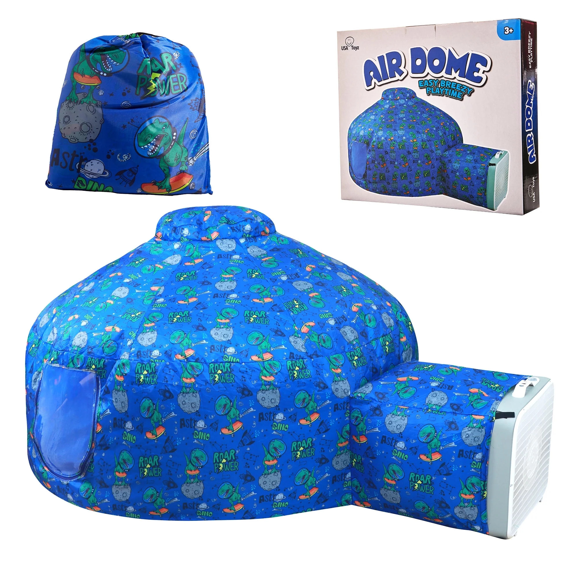 USA Toyz Air Dome Inflatable Indoor Outdoor Pop-Up Play Tent, Playhouse for Kids (Blue) | Walmart (US)