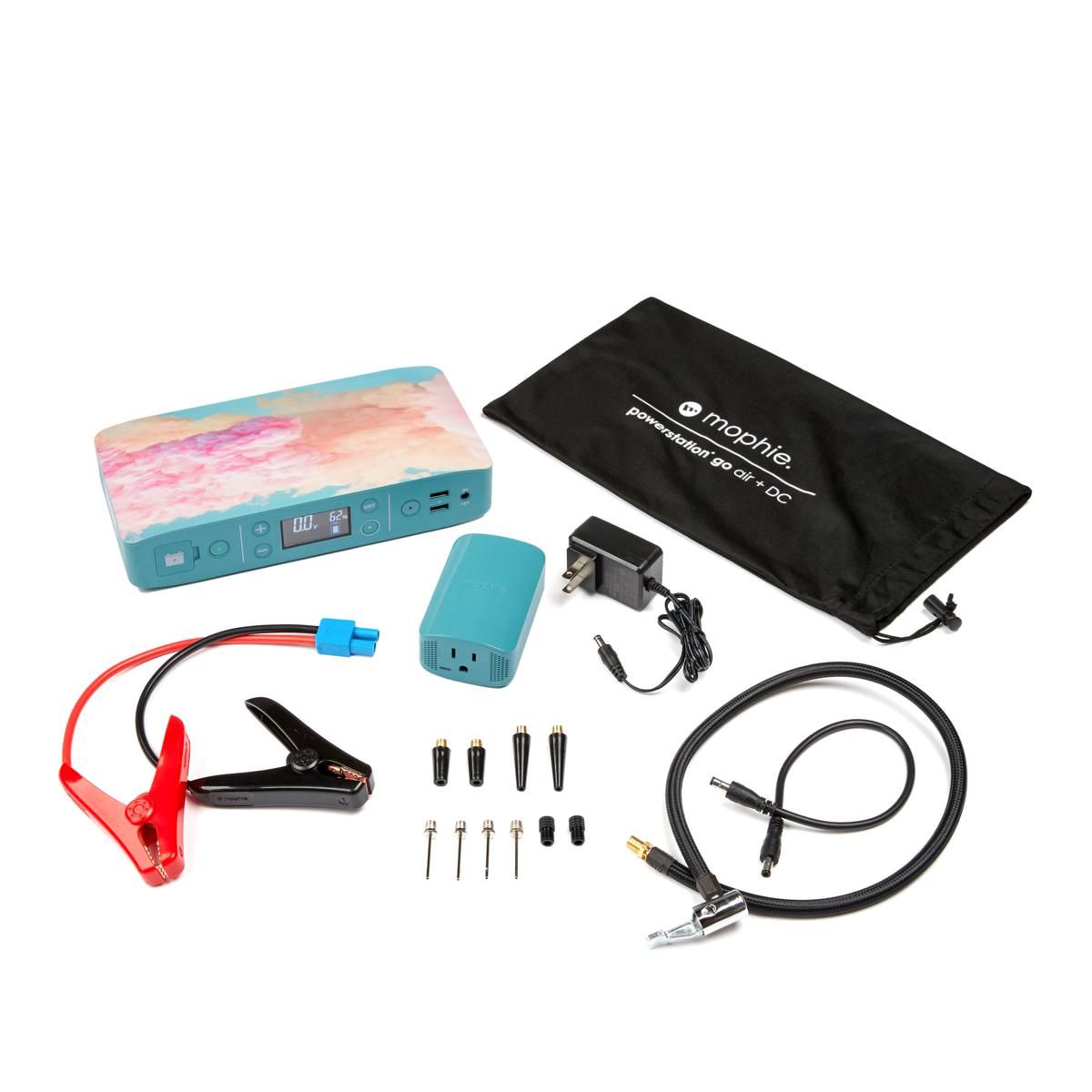 mophie
Jumpstarter, Air Compressor & Power Bank w/AC Adapter & Cables | HSN