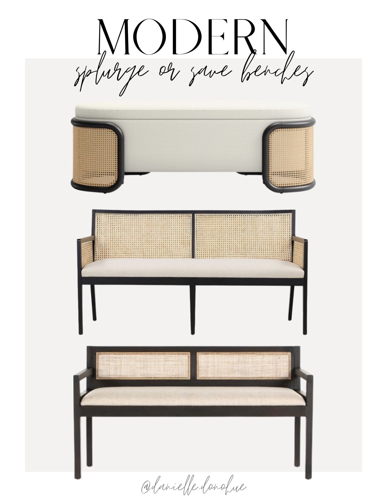 Modern splurge or save benches. Organic modern, boho chic modern. Mid Century Glam. Neutral home decor. Amazon home finds, modern style, budget decor, splurge or save favorites. Budget friendly home finds, deals, designer looks for less.

#LTKFind #LTKstyletip #LTKhome
