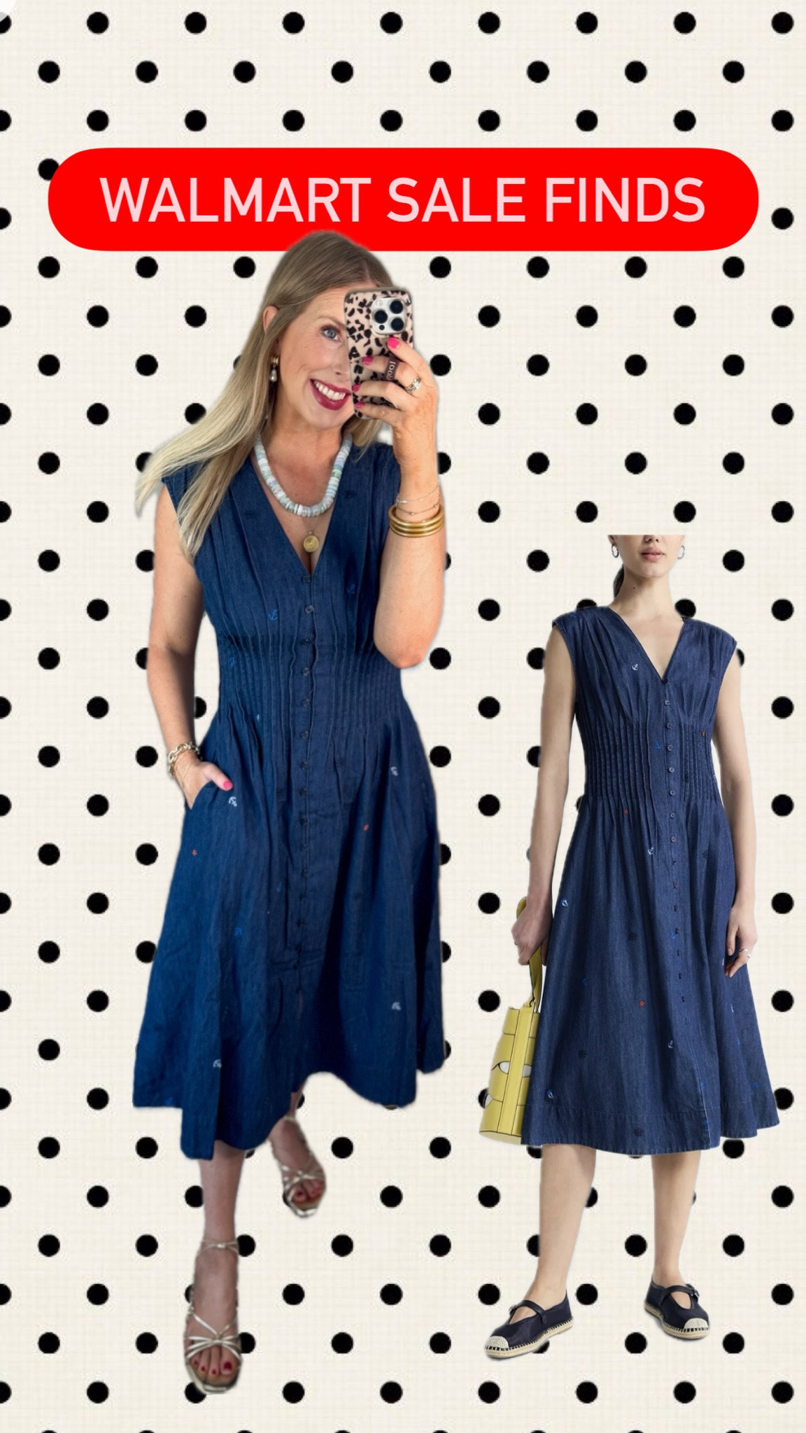Walmart sale find! Nautical embroidery midi dress

#LTKootd #LTKSaleAlert