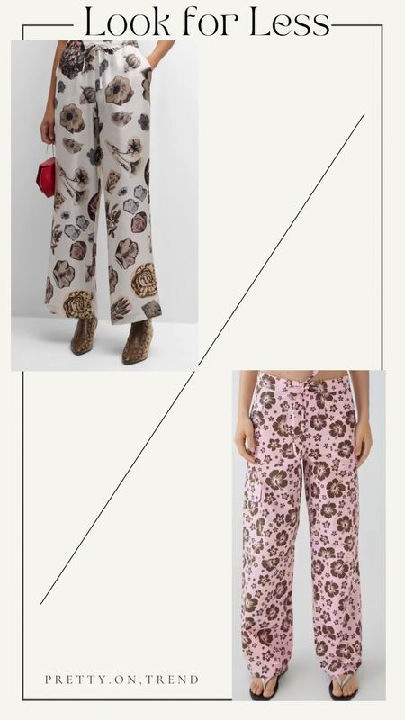 Printed pants 
look for less 

#LTKFindsUnder50 #LTKSeasonal #LTKStyleTip