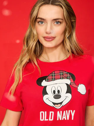 Old Navy x Disney Logo-Graphic T-Shirt for Women | Old Navy (US)