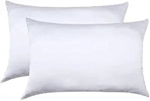 100% Mulberry Silk Pillowcases Set of 2 for Hair and Skin and Super Soft and Breathable Standard ... | Amazon (US)