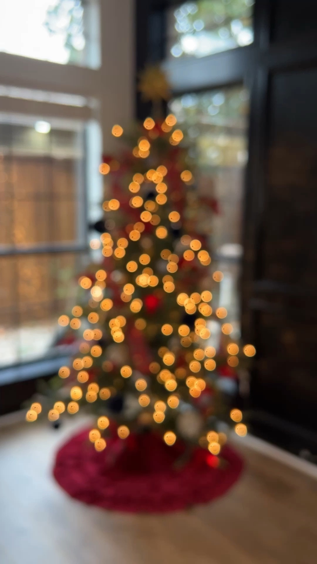 POV: You decorated your Christmas tree like it lives in a Ralph Lauren holiday catalog ✨🎄

Comment SHOP below to receive a DM with the link to this post on my LTK ⬇ https://liketk.it/5zyvY

Went for a Grandmillennial meets Ralph Lauren Christmas this year with the red tartan ribbon, chinoiserie ornaments, and red bows. May end up adding some more sentimental ornaments later on!

classic christmas decor, ralph lauren inspired christmas, grandmillennial christmas tree, traditional holiday decorating, plaid ribbon christmas tree, velvet bow ornaments, timeless holiday style, cozy christmas aesthetic, elegant christmas home, festive living room decor, preppy christmas style, holiday home inspiration, christmas tree styling ideas, classic holiday vibes, traditional christmas colors

#LTKHoliday #LTKSeasonal #LTKHome